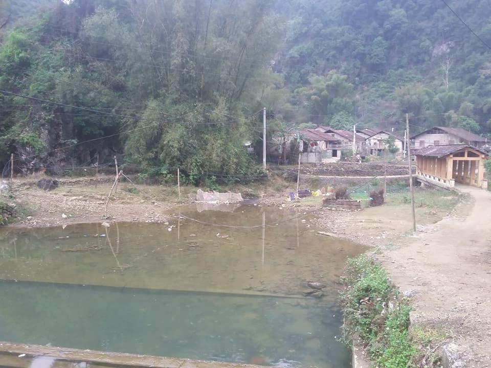 A Sy Ban Gioc Homestay - Lang Da Khuoi Ky Cao Bang Exterior photo