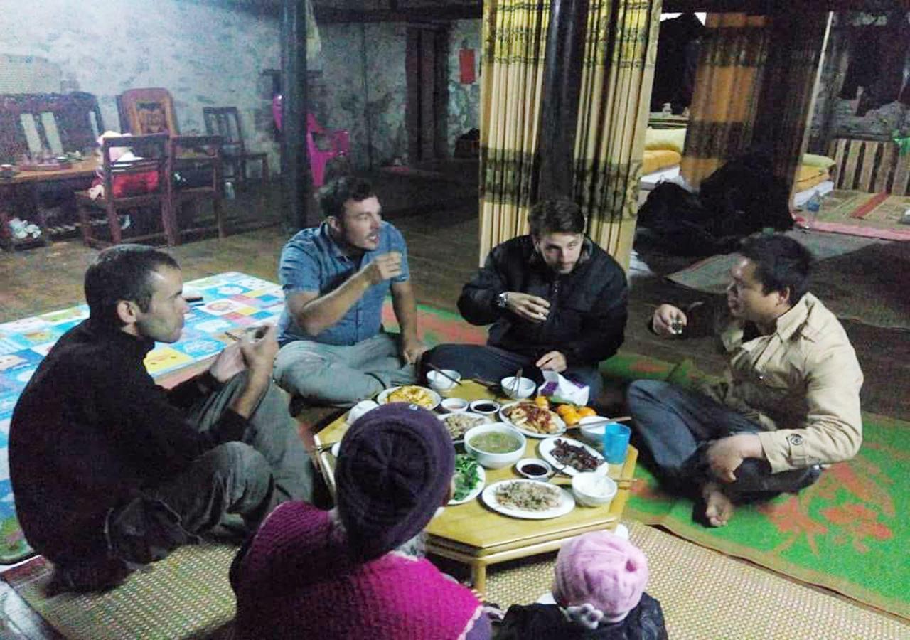 A Sy Ban Gioc Homestay - Lang Da Khuoi Ky Cao Bang Exterior photo