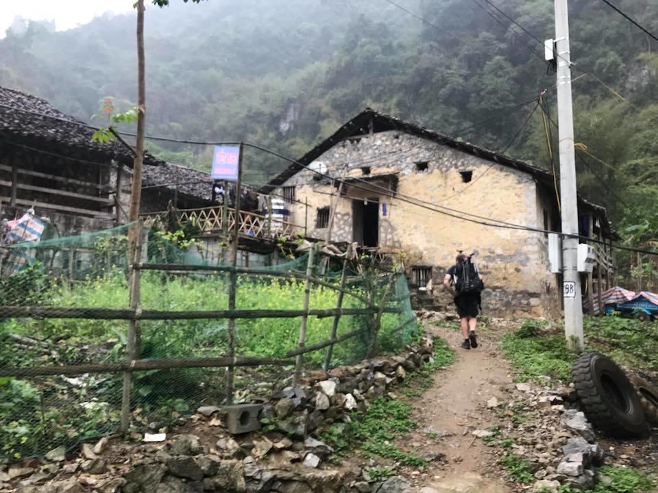 A Sy Ban Gioc Homestay - Lang Da Khuoi Ky Cao Bang Exterior photo