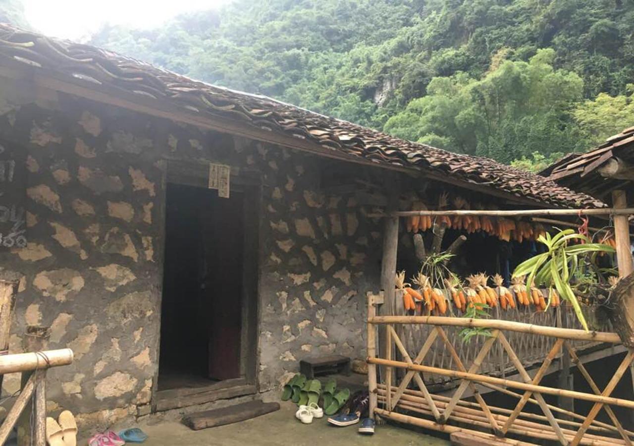 A Sy Ban Gioc Homestay - Lang Da Khuoi Ky Cao Bang Exterior photo