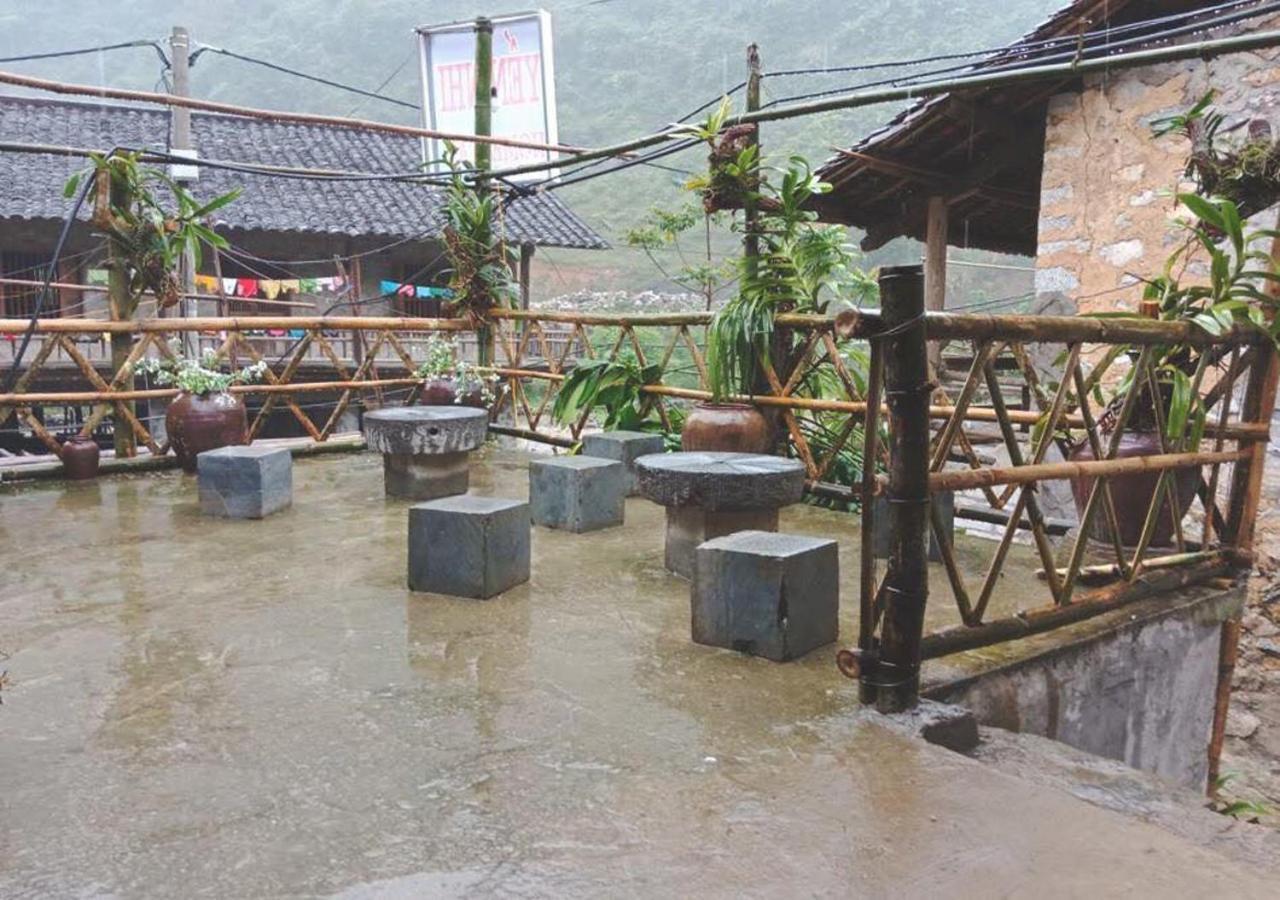 A Sy Ban Gioc Homestay - Lang Da Khuoi Ky Cao Bang Exterior photo