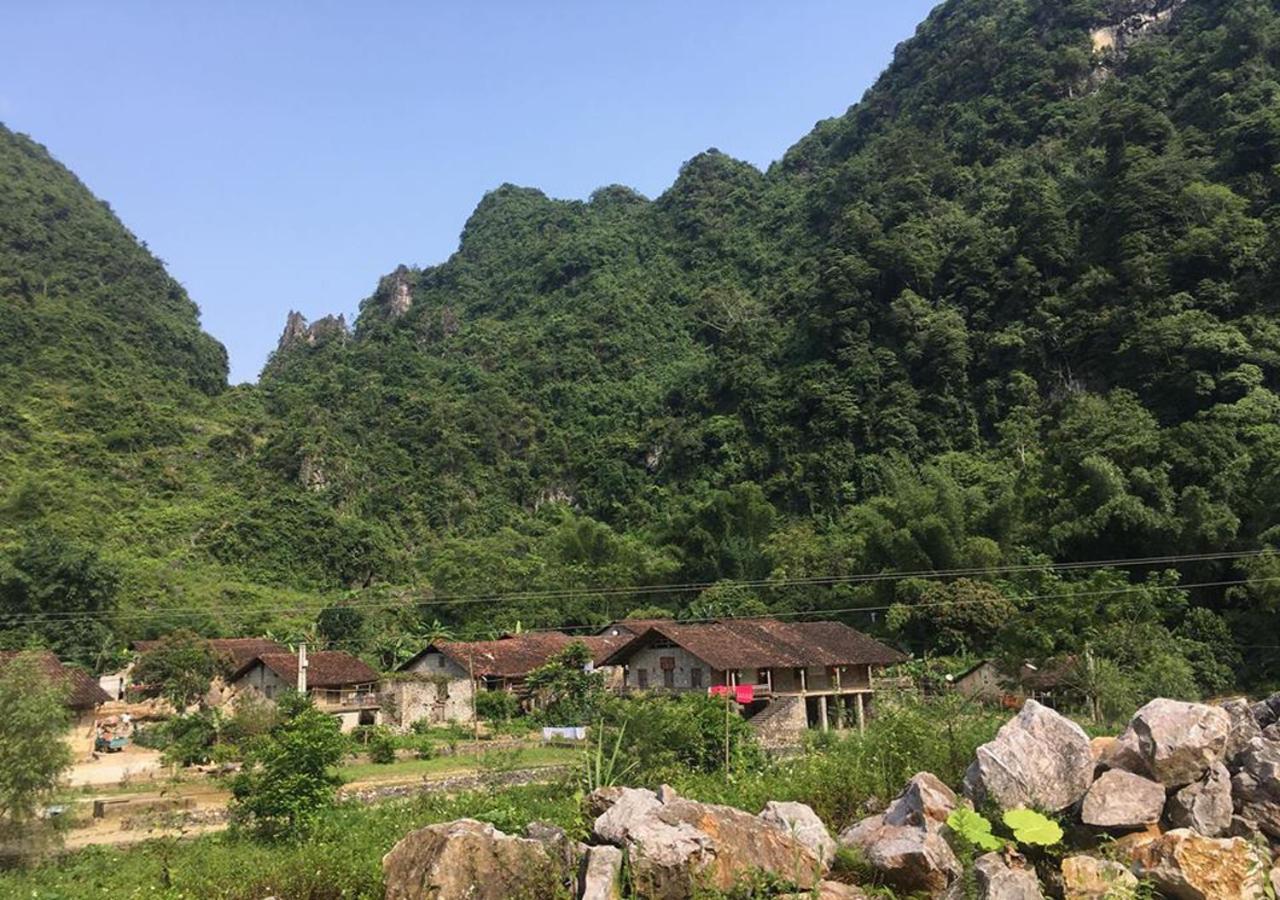 A Sy Ban Gioc Homestay - Lang Da Khuoi Ky Cao Bang Exterior photo