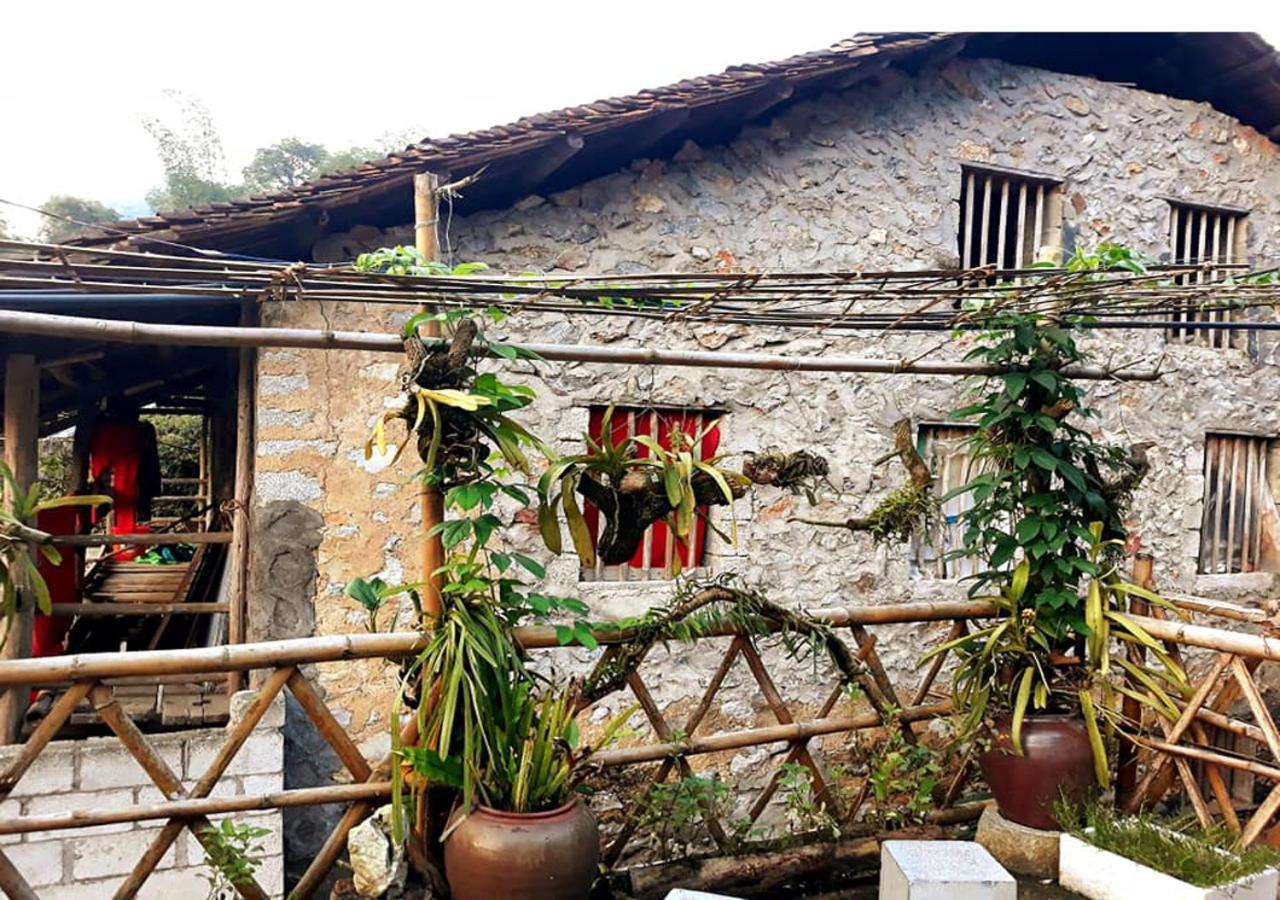 A Sy Ban Gioc Homestay - Lang Da Khuoi Ky Cao Bang Exterior photo